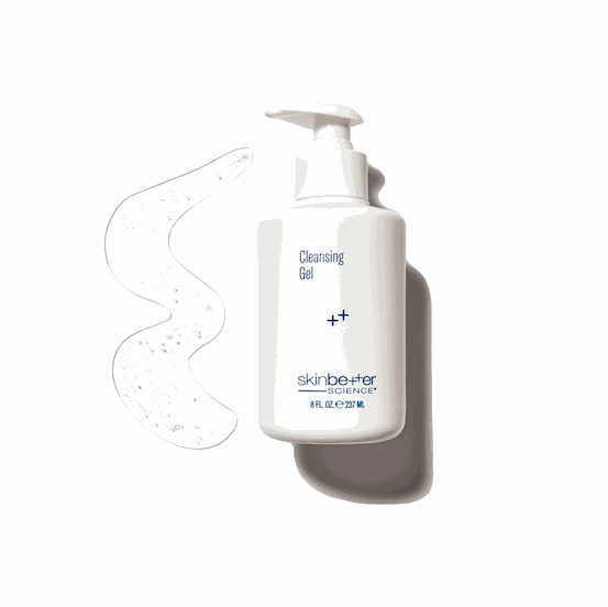 Cleansing gel for all skin types, gentle, soap-free, sulfate-free, dermatologist tested, paraben-free, fragrance-free.
