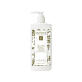 White 8.4 oz pump bottle of Eminence Clear Skin Probiotic Cleanser with botanical label design on white background.