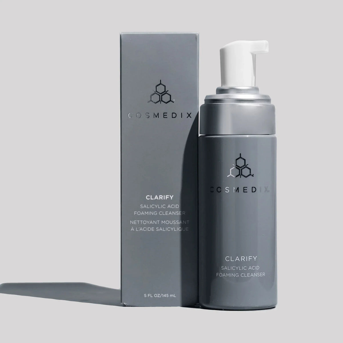 COSMEDIX Clarify Salicylic Acid Foaming Cleanser-Facial Cleansers-CosMedix-Leigh Kelley Skin Studio Best Facialist Hudson Valley Kingston New York