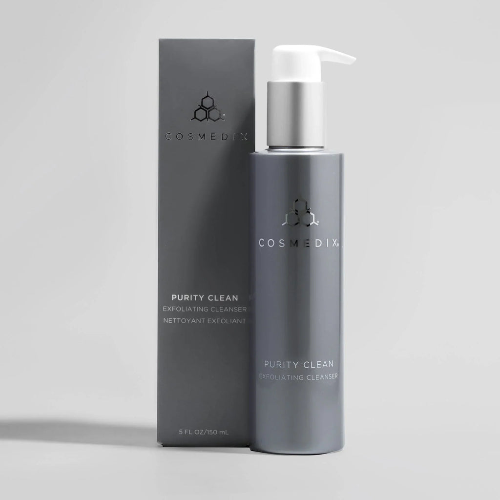 COSMEDIX Purity Clean Exfoliating Cleanser-Facial Cleansers-CosMedix-Leigh Kelley Skin Studio Best Facialist Hudson Valley Kingston New York