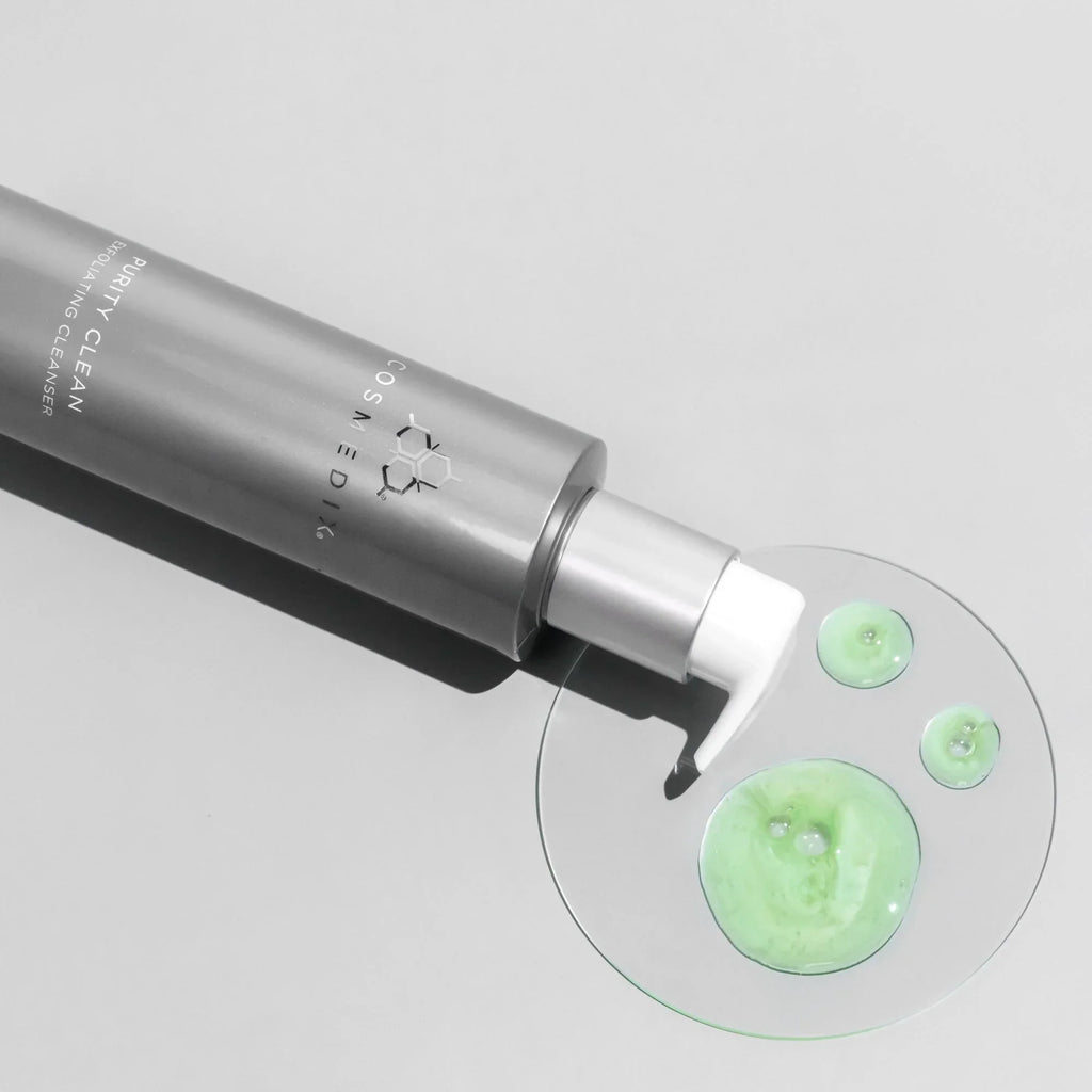 COSMEDIX Purity Clean Exfoliating Cleanser-Facial Cleansers-CosMedix-Leigh Kelley Skin Studio Best Facialist Hudson Valley Kingston New York