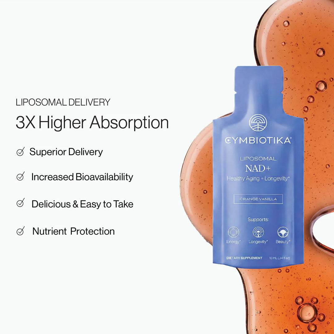 Liposomal NAD+ - Healthy Aging + Longevity