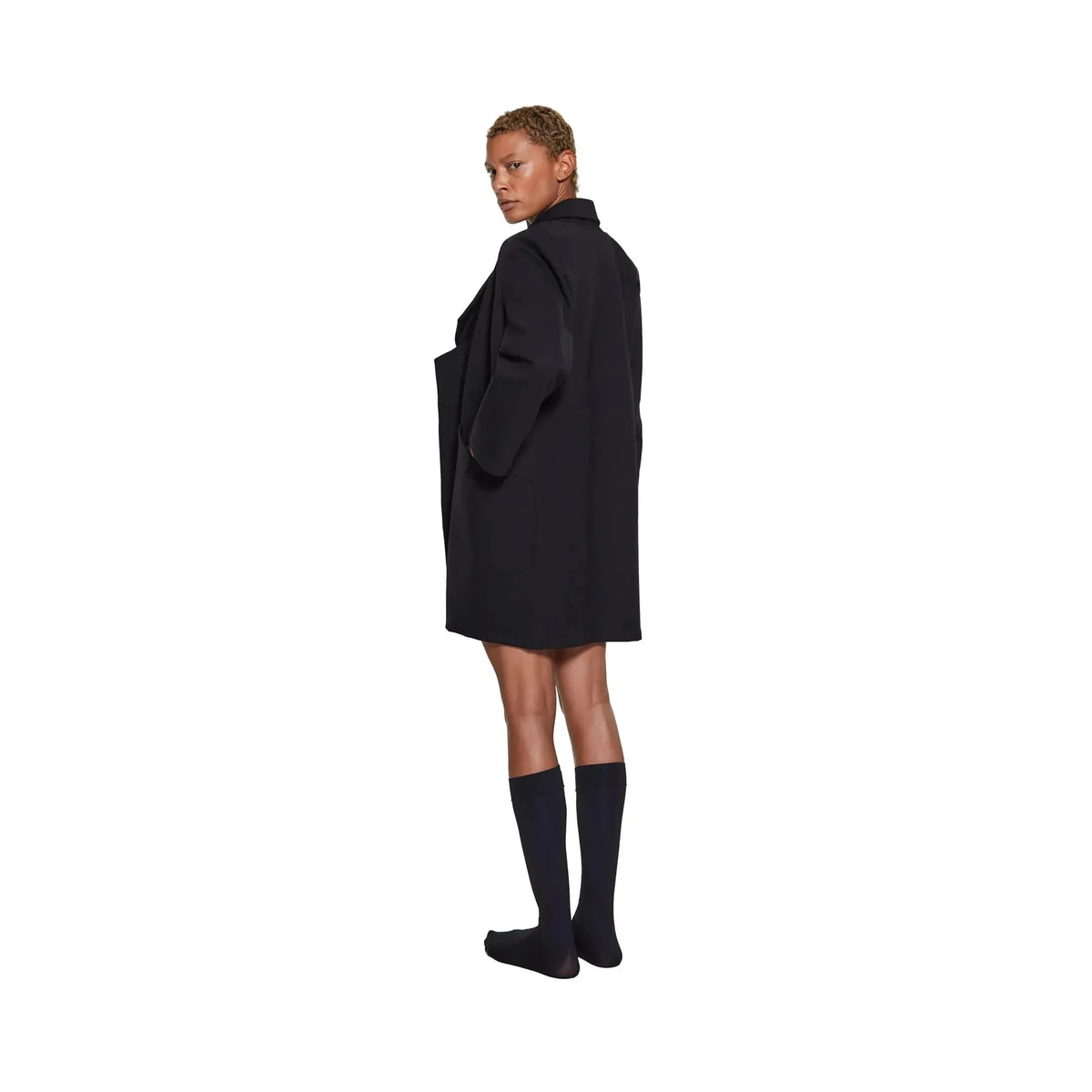 DSTM Delphi Oversize Blazer / Black-Clothing-DSTM-Leigh Kelley Skin Studio Best Facialist Hudson Valley Kingston New York
