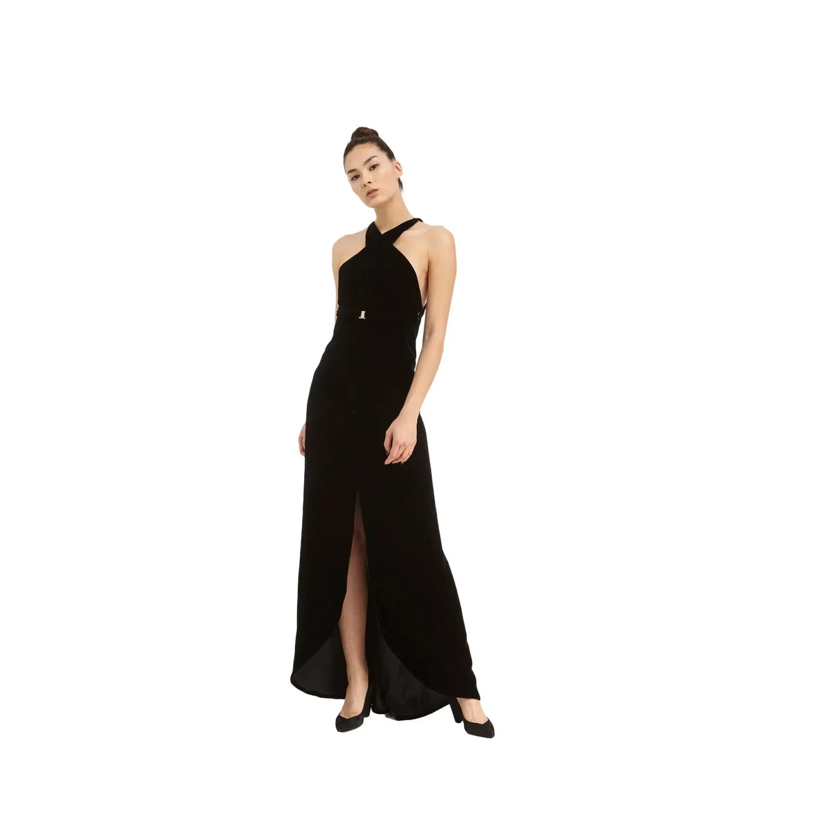 DSTM Hishi Cross Back Dress / Velvet-Clothing-DSTM-Leigh Kelley Skin Studio Best Facialist Hudson Valley Kingston New York