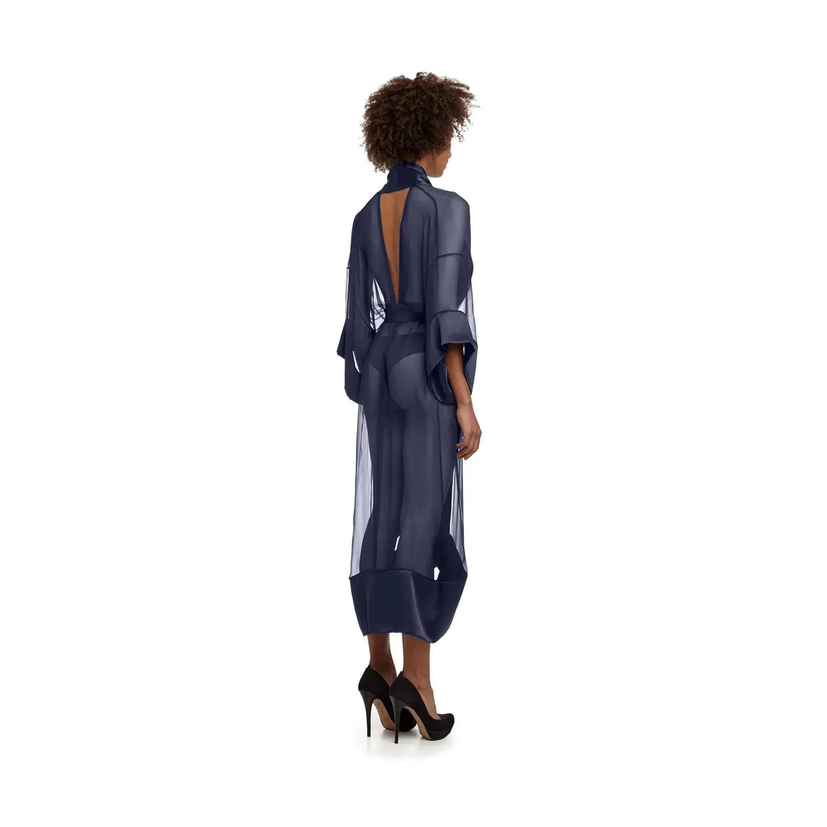 DSTM Rada Kimono / Midnight Blue-Clothing-DSTM-Leigh Kelley Skin Studio Best Facialist Hudson Valley Kingston New York