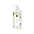 White 8.4 oz pump bottle of Eminence Clear Skin Probiotic Cleanser with botanical label design on white background.