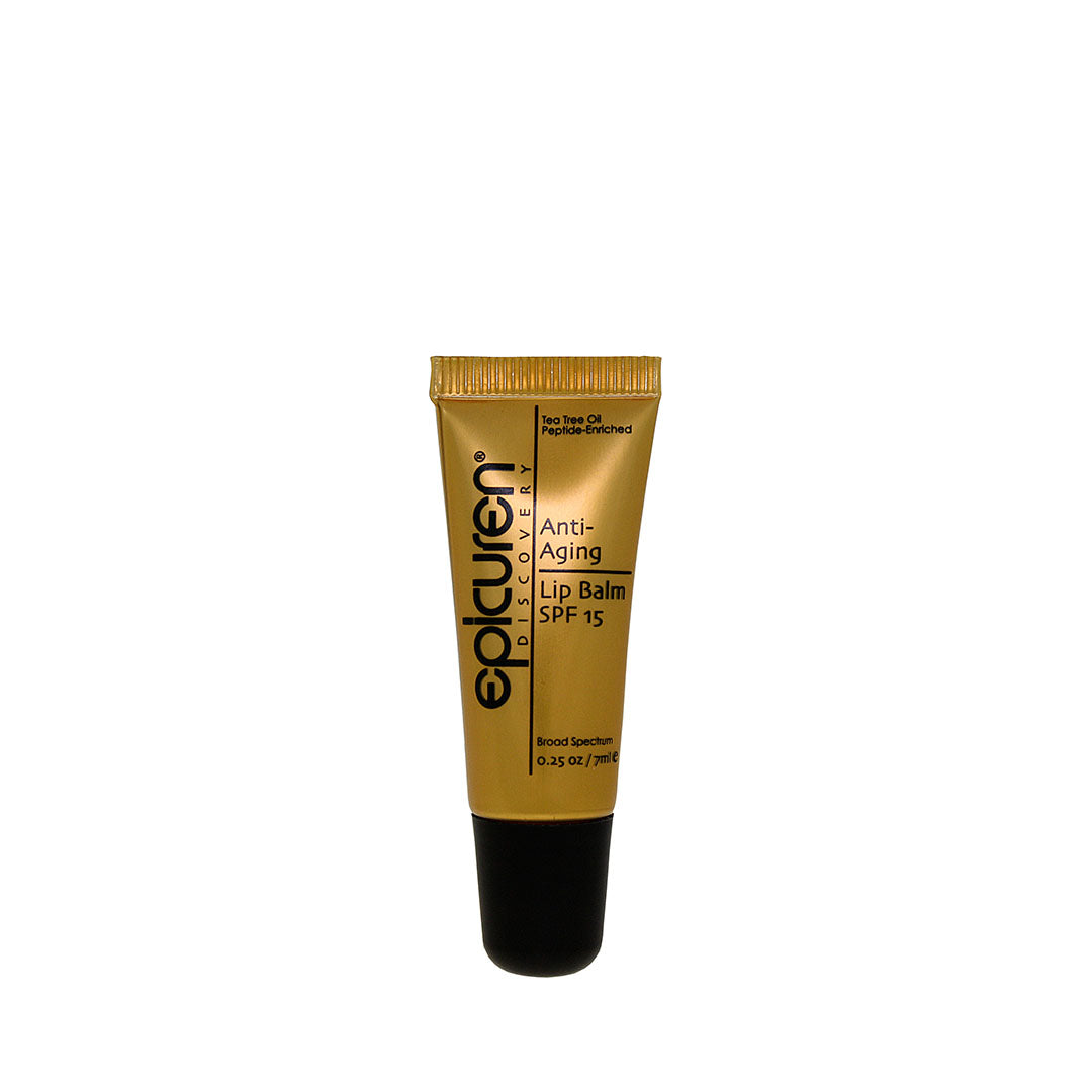 Epicuren Anti-Aging Lip Balm SPF 15 Tube-Lip Balms & Treatments-Epicuren-Leigh Kelley Skin Studio Best Facialist Hudson Valley Kingston New York