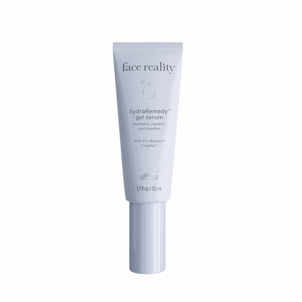 HydraRemedy Gel Serum bottle with hydration and skincare benefits for all skin types