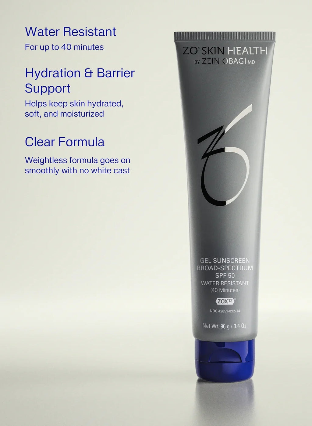 Gel Sunscreen Broad-Spectrum SPF50