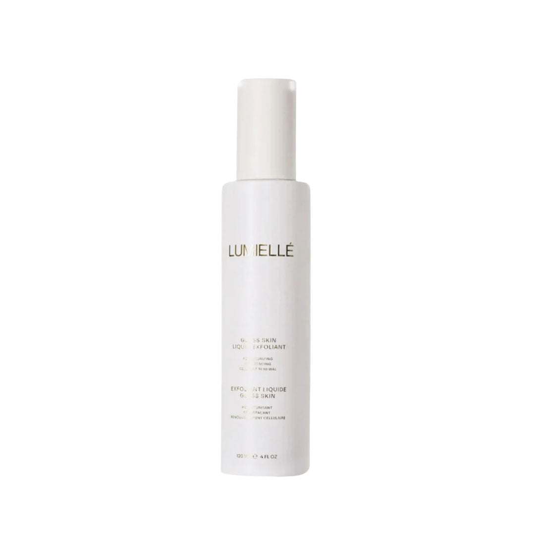 Bottle of Glass Skin Liquid Exfoliant skincare product for gentle exfoliation and skin renewal