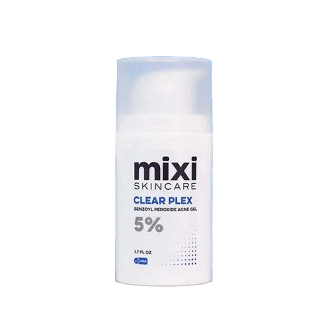 Clear Plex Acne Gel 5% with benzoyl peroxide for inflamed and hormonal acne treatment