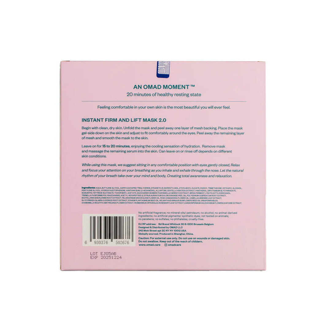 OMADInstant Firm and Lift Maskmask