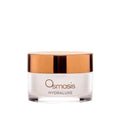 Osmosis Hydraluxe Mask in a clear glass jar with a metallic copper lid.