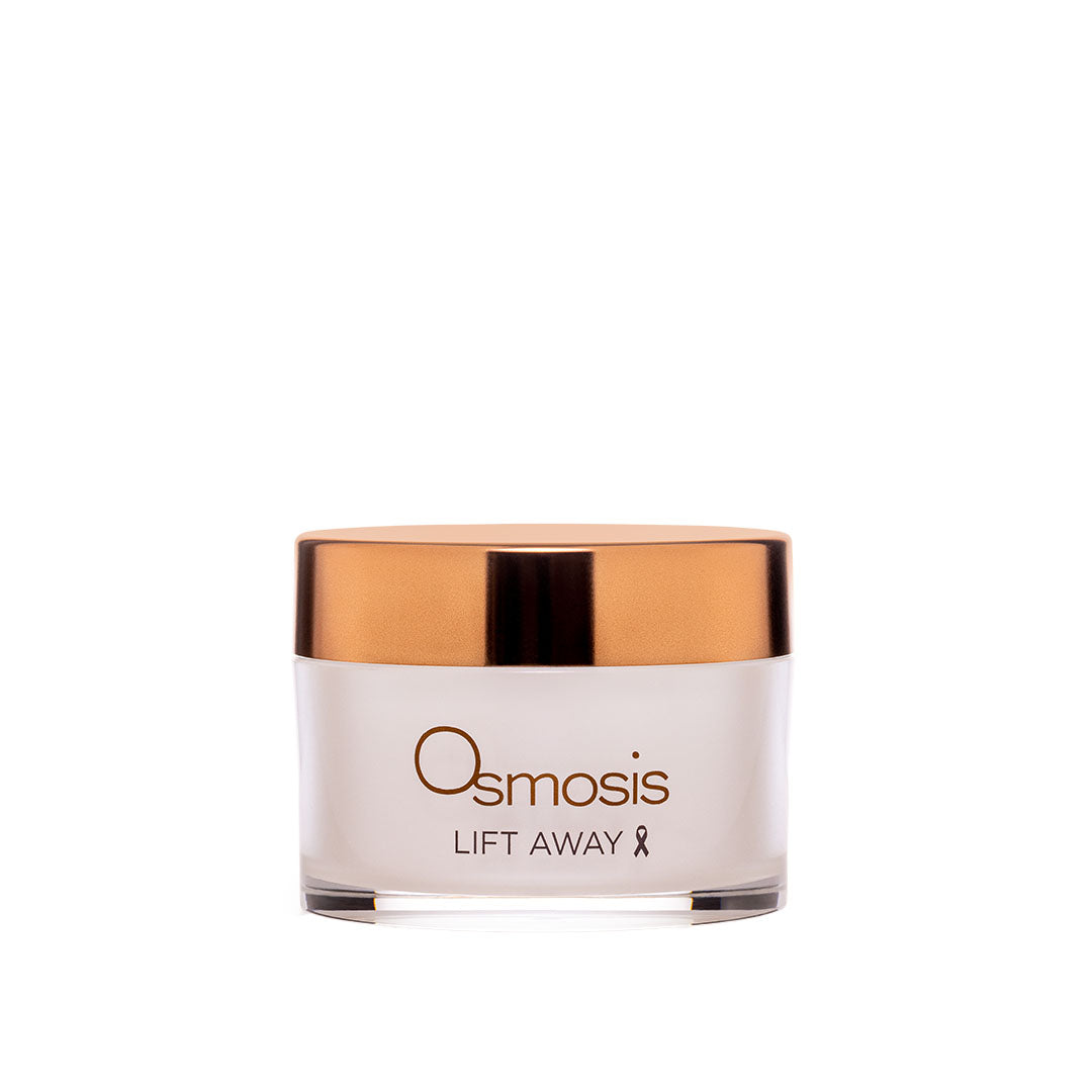 Lift Away Cleansing Balm jar with skin care product for makeup removal and detoxifying pores