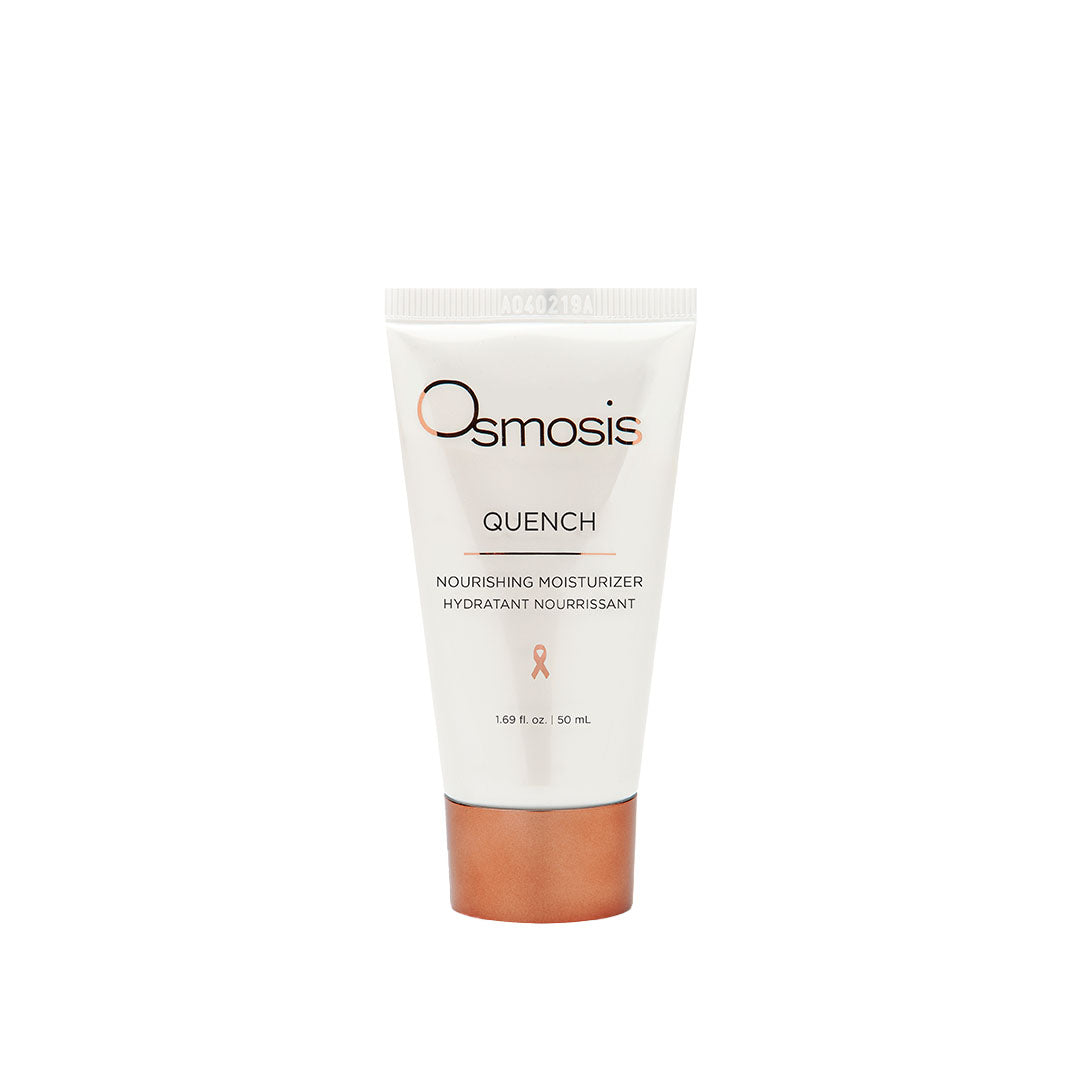 Quench Nourishing Moisturizer jar with citrus ingredients for hydrating dry skin