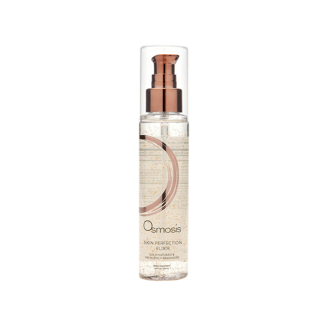 Skin Perfection Elixir supplement with 24-karat gold for flawless skin and digestion