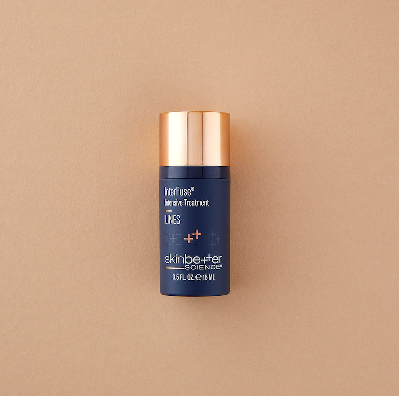 skinbetter interfuse intensive treatment lines small beige background