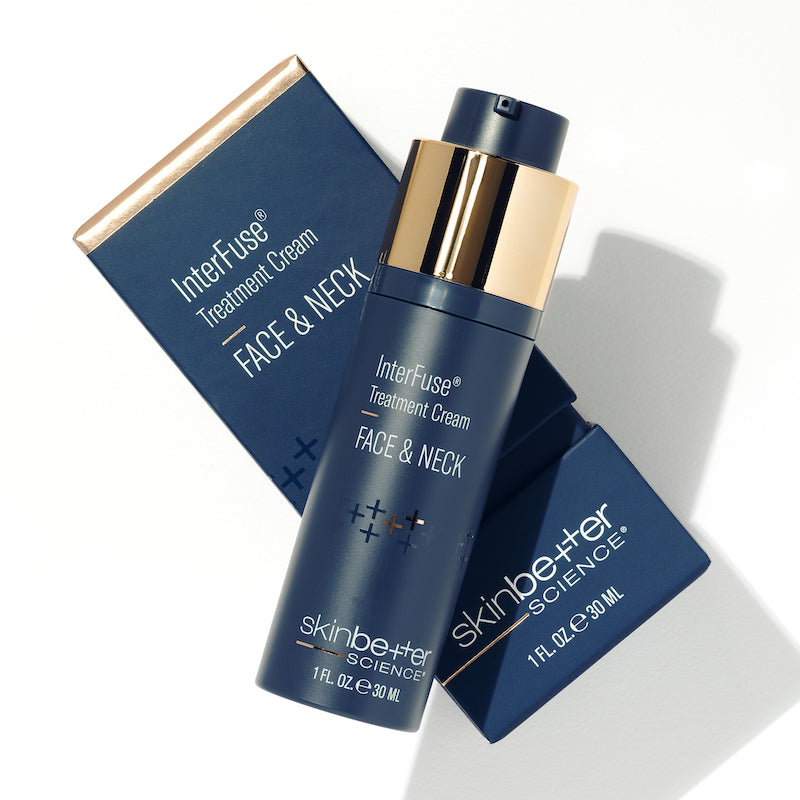 skinbetter interfuse intensive treatment face and neck cream bottle and box