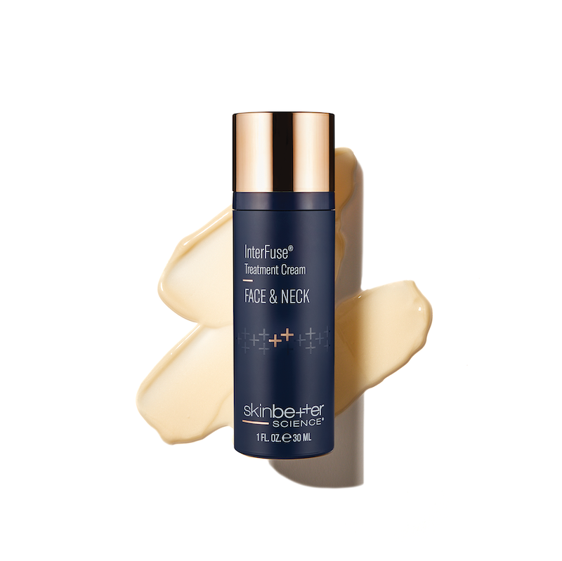 skinbetter interfuse intensive treatment face and neck cream product swatch