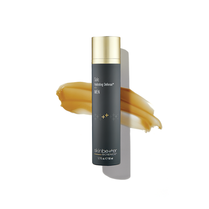 skinbetter science solo hydrating defense men product swatch