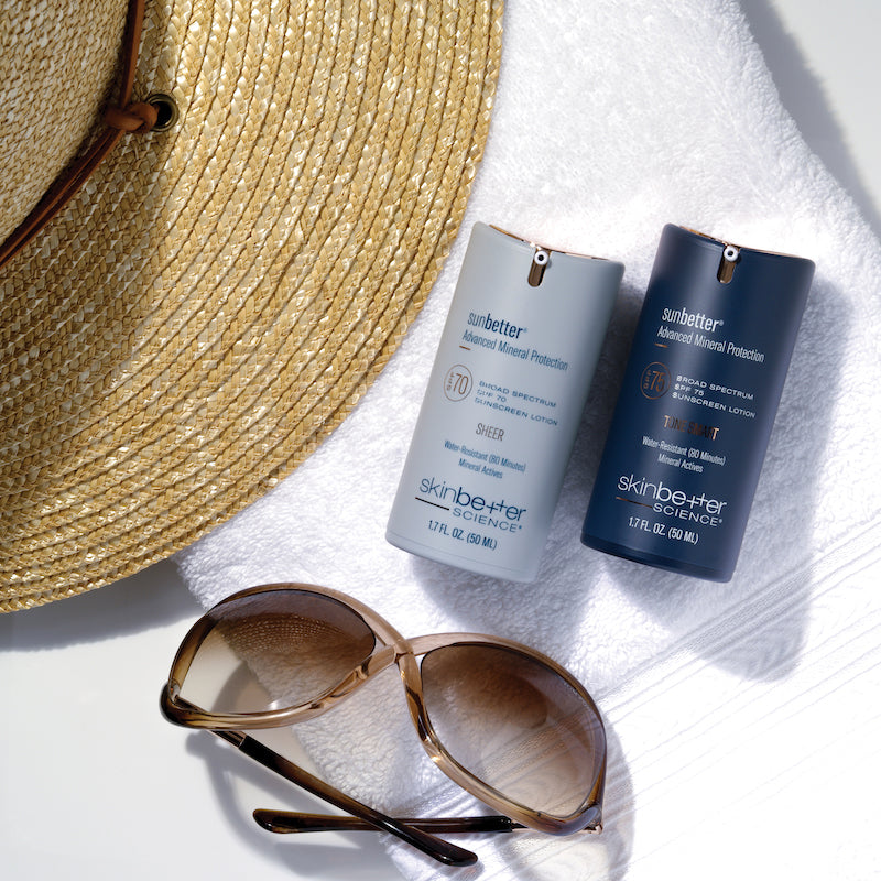 skinbetter sunbetter tonesmart and sheer sunscreen spf 56 lotion beach accessories