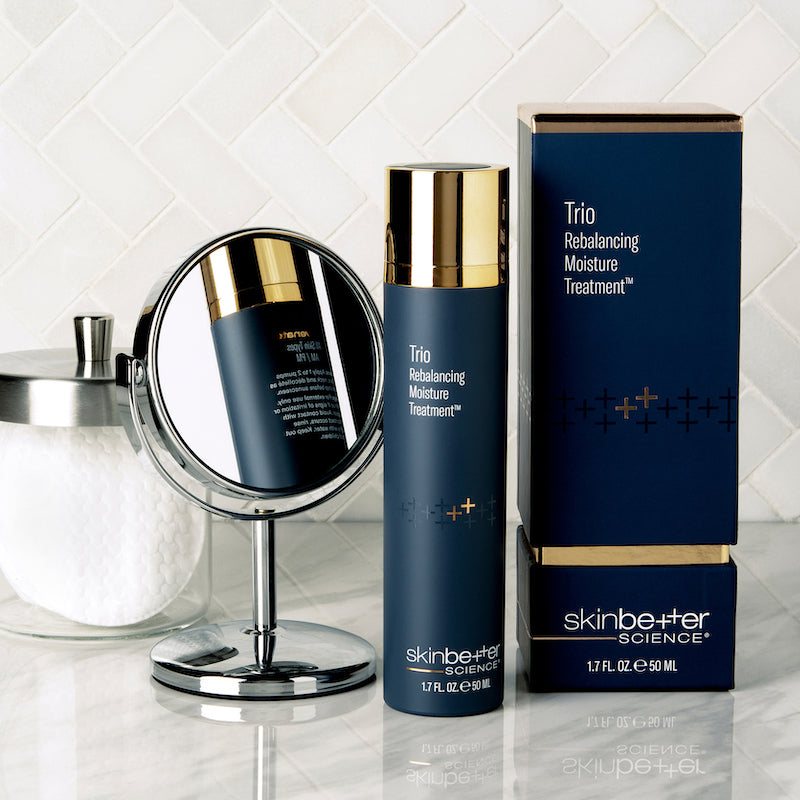 skinbetter trio rebalancing moisture treatment bathroom sink