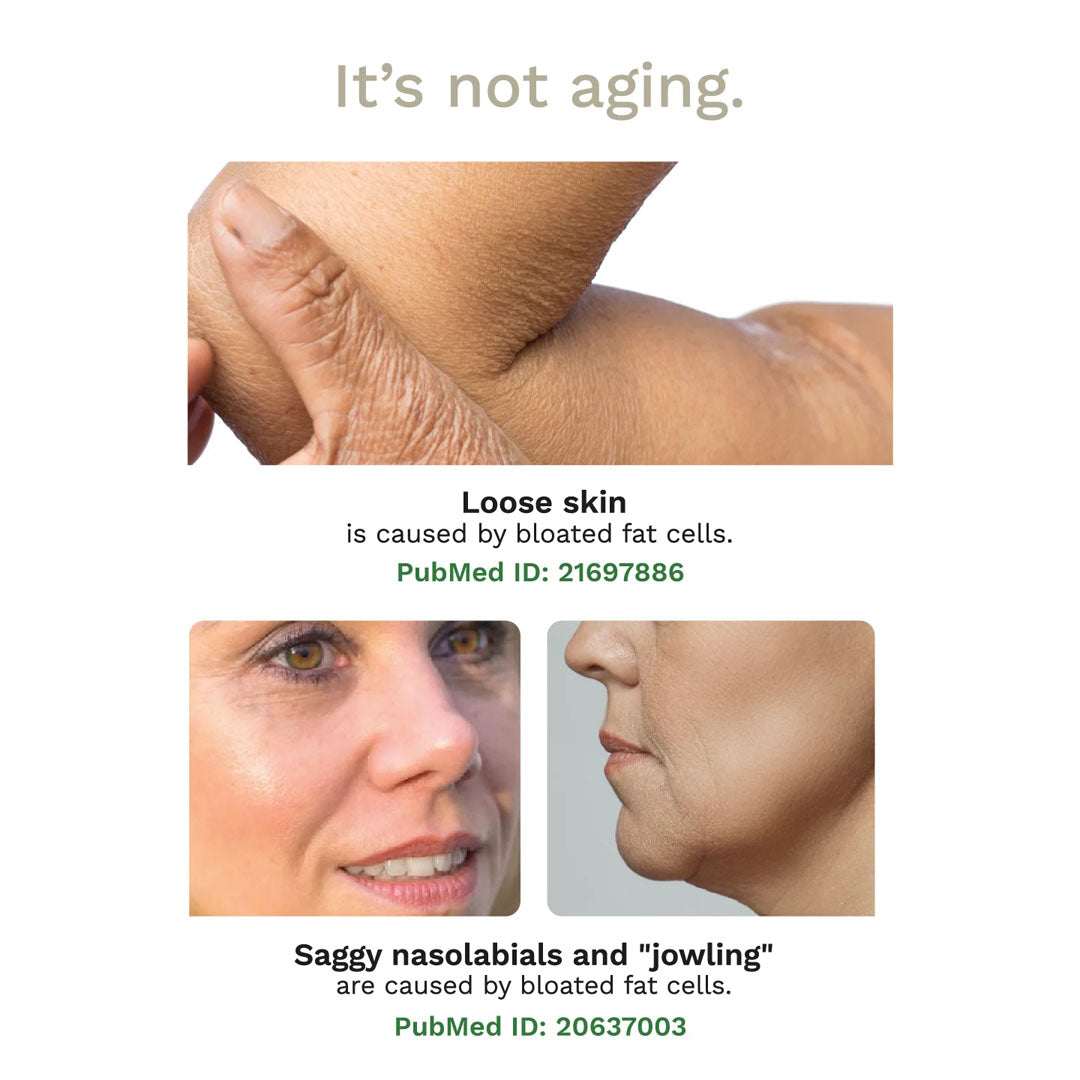 Strength Gel skincare product tube with scientific collagen and cellulite reduction claims on light background
