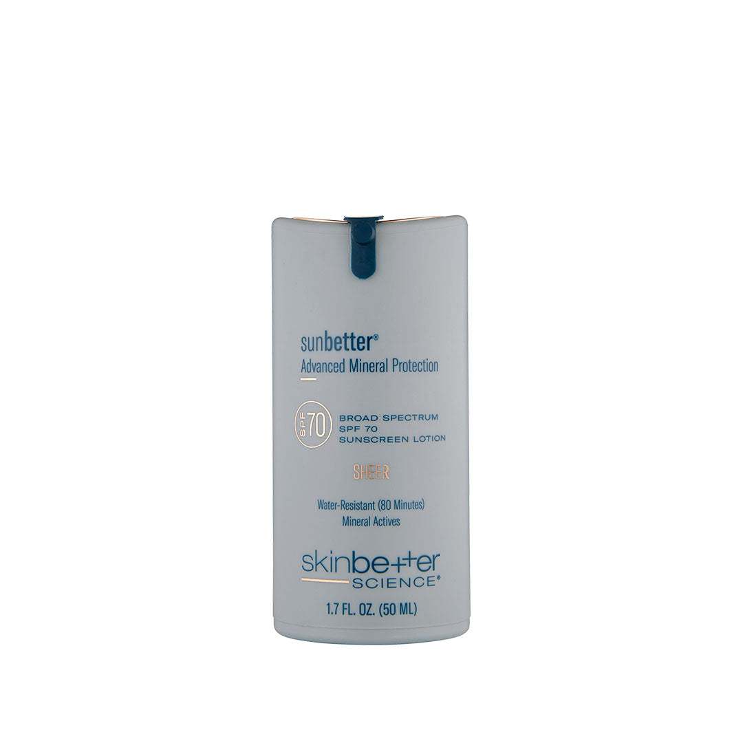 sunbetter SHEER SPF 70 Sunscreen Lotion-Sunscreen-SkinBetter-Skin Design-Best-Medical-Spa-South-Shore-Pembroke-massachusetts